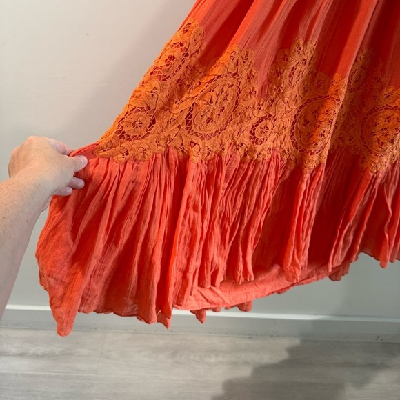 Anthropologie Floreat Fairycore Sanoh Gauze Maxi Skirt Small - Picture 3 of 8